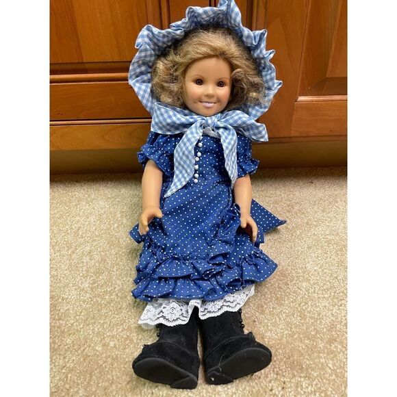 VTG 18" Danbury Mint Shirley Temple Rebecca of Sunnybrook Farm Vinyl Doll - Picture 1 of 6